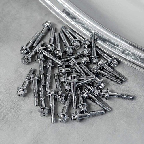 120x 32mm chrom verchromt - m6,